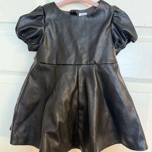 GAP Shiny Black Formal Kids Dress